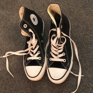 Black Hightop Converse